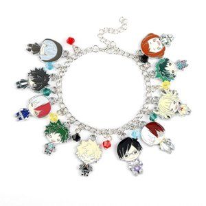 Anime My Hero Academia Multi Character Pendant Charm Bracelets&Bangles For Fans